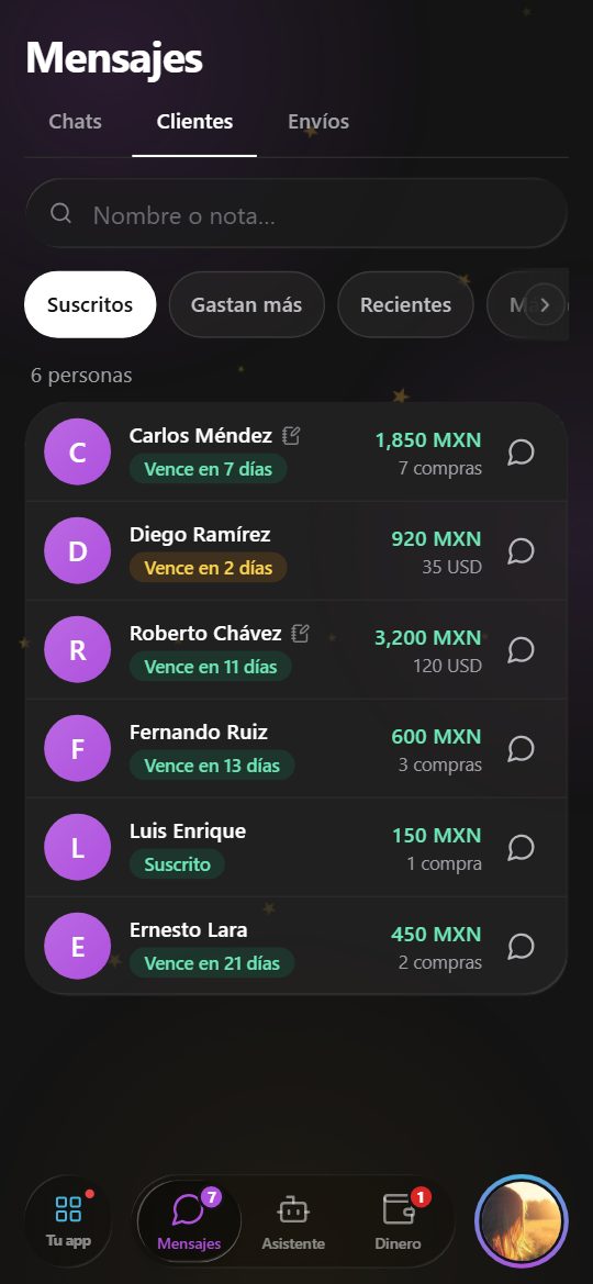 Clientes