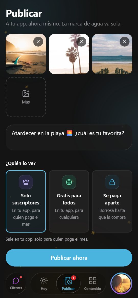 Publicar
